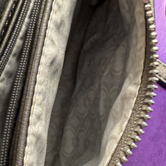 Charming Charlie Gunmetal Rhinestone and Studded Small Crossbody bag - Picture 8 of 11